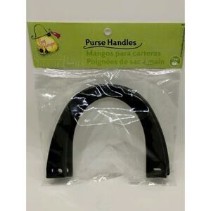 Bag Boutique Purse Handles Black Acrylic Plastic Hook Create Your Own Sassy Bag